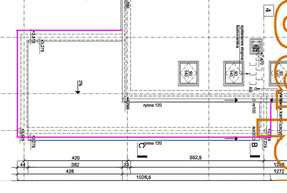 nasz dach płaski na garażu.JPG